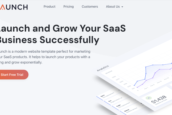 Imagen del template Launch de Boostwatch página Index