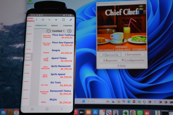 Vista de Chief-Chef y Chief-Maitre
